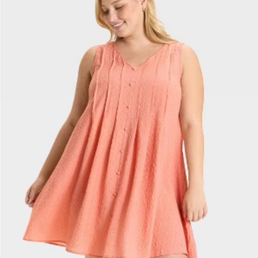 Ava & Viv Maxi Dresses Seamed & Adjustable 1X